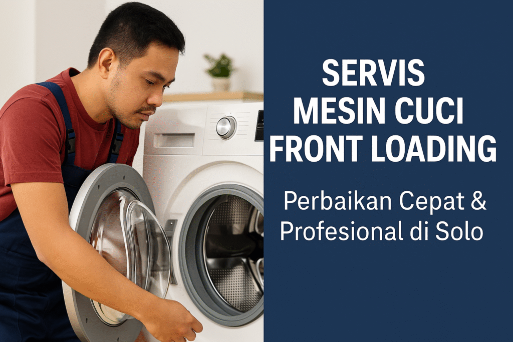 servis mesin cuci front loading