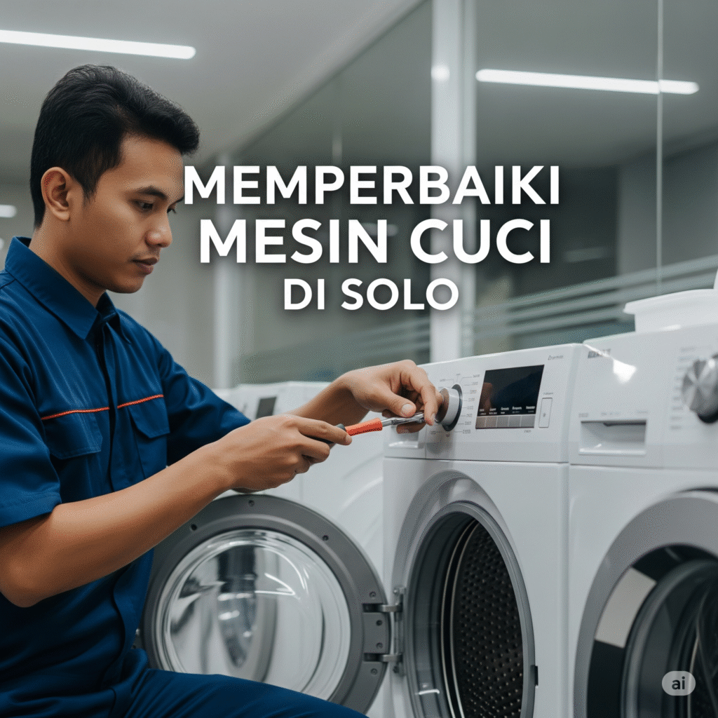 memperbaiki mesin cuci di Solo