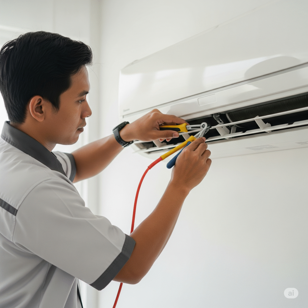 jasa servis AC panggilan Solo