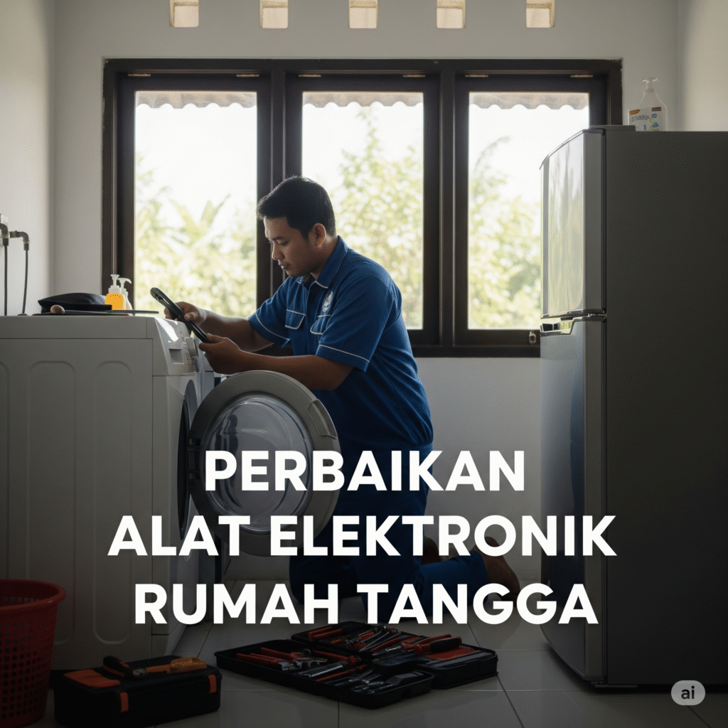 perbaikan alat elektronik rumah tangga