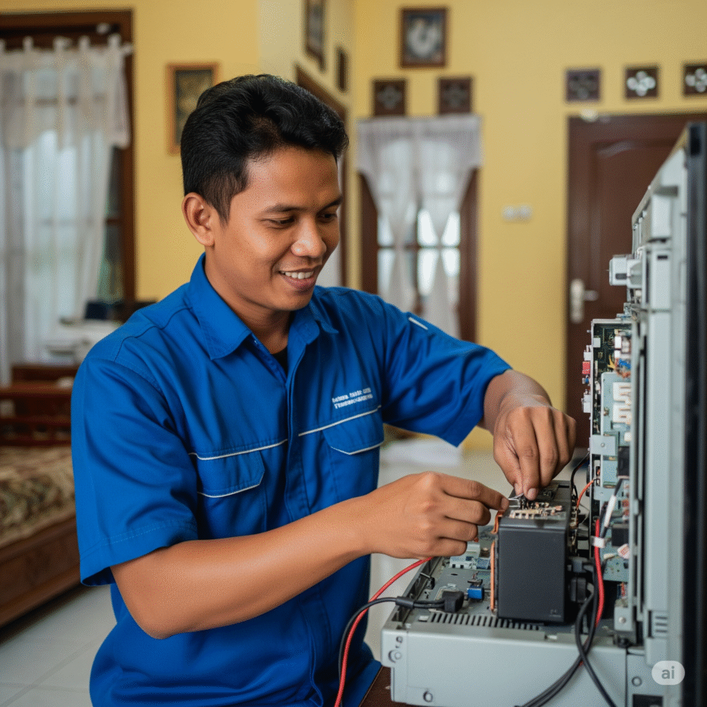 servis alat elektronik rumah Solo murah dan profesional