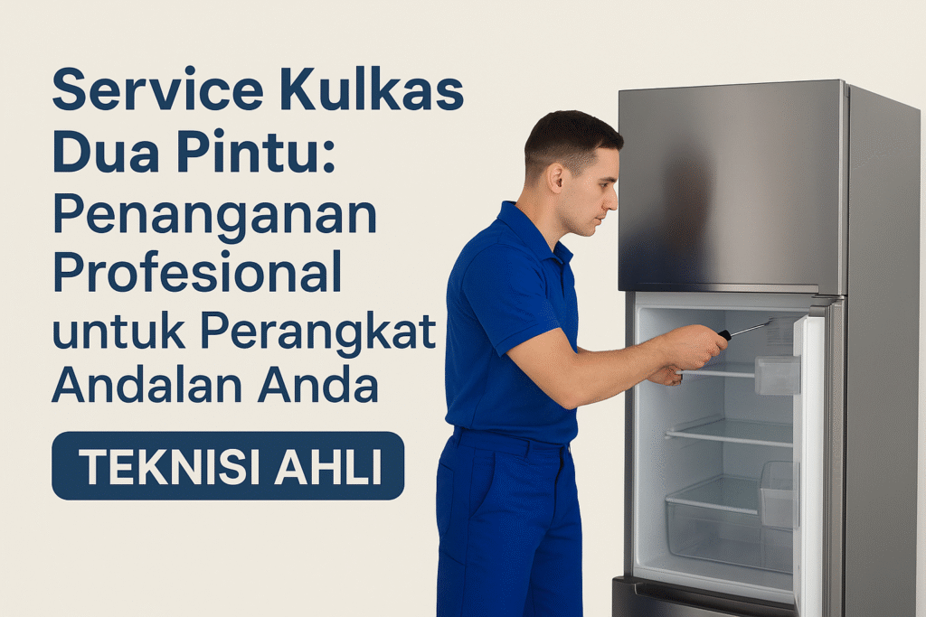 Service kulkas dua pintu