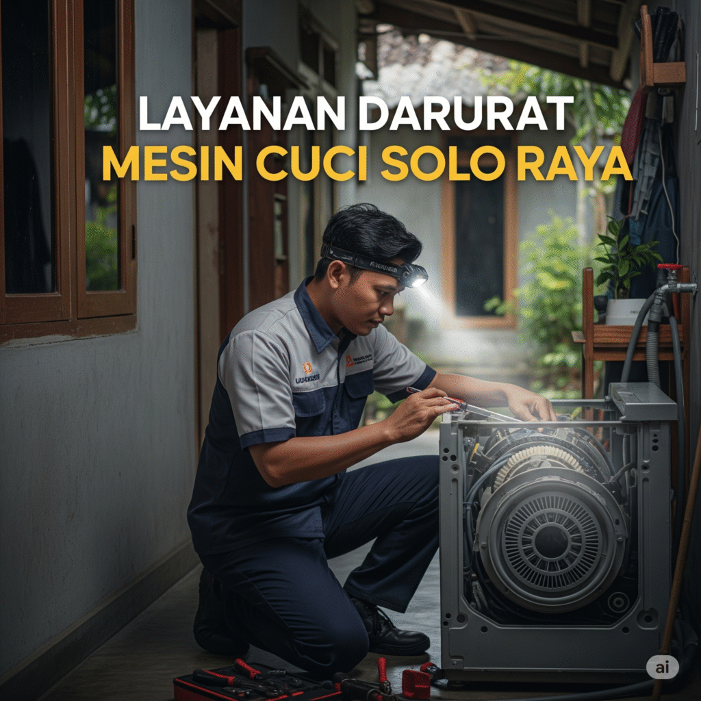 layanan darurat mesin cuci solo raya